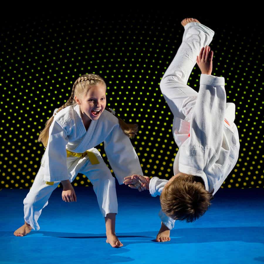 Martial Arts Lessons for Kids in Centreville VA - Judo Toss Kids Girl